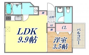 パロス須磨浦通の物件間取画像